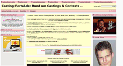 Desktop Screenshot of casting-portal.de